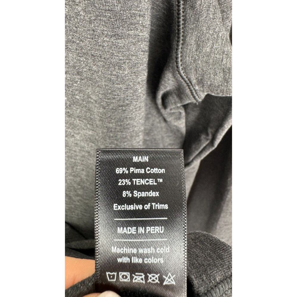 Public Rec Mens Go To Tee Long Sleeve Heather Charcoal Shirt Size XL NWT - Picture 8 of 8